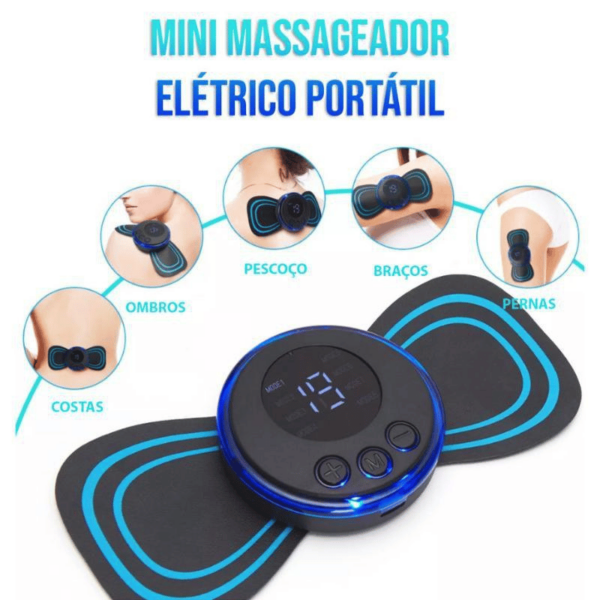 Mini massageador de choque 5 modos - Image 4