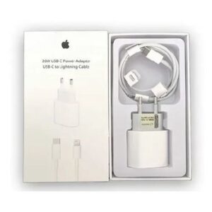 Carregador Apple  Fonte USB-C 20W + Cabo USB-C Lightning de 1M